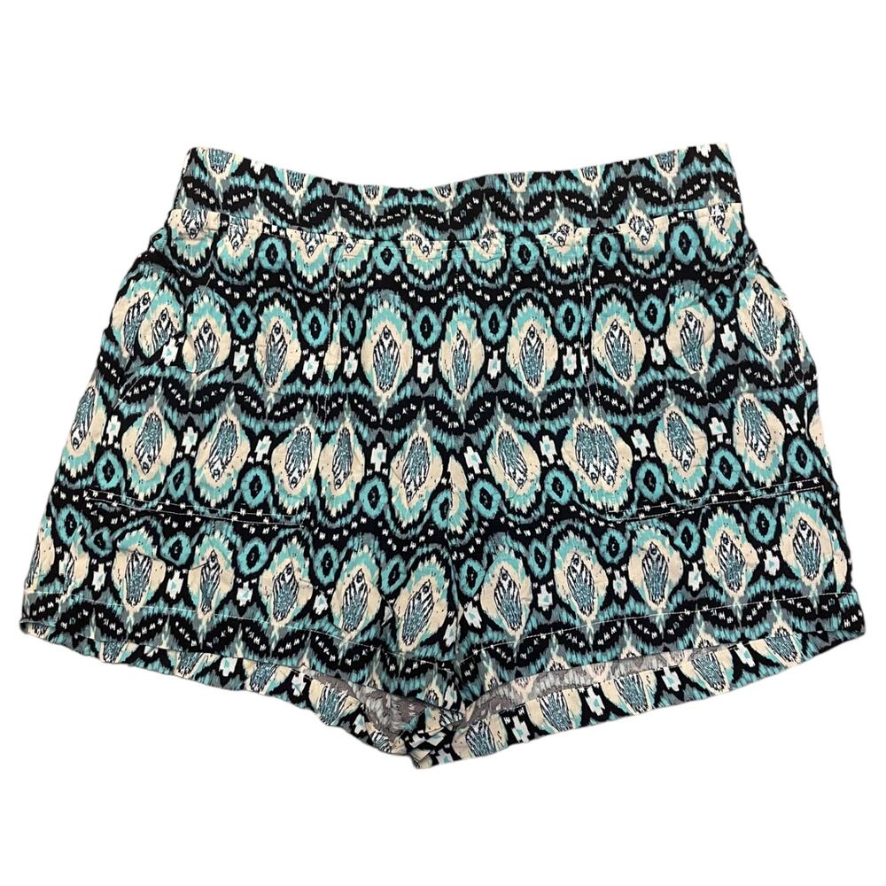 WildFox Blue Pull On Relaxed Fit Shorts XX-Large EUC
